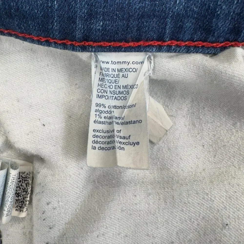 Tommy Jeans‎ Straight Jeans Men's Size 36x28 Blue Medium Wash Denim *Hemmed*